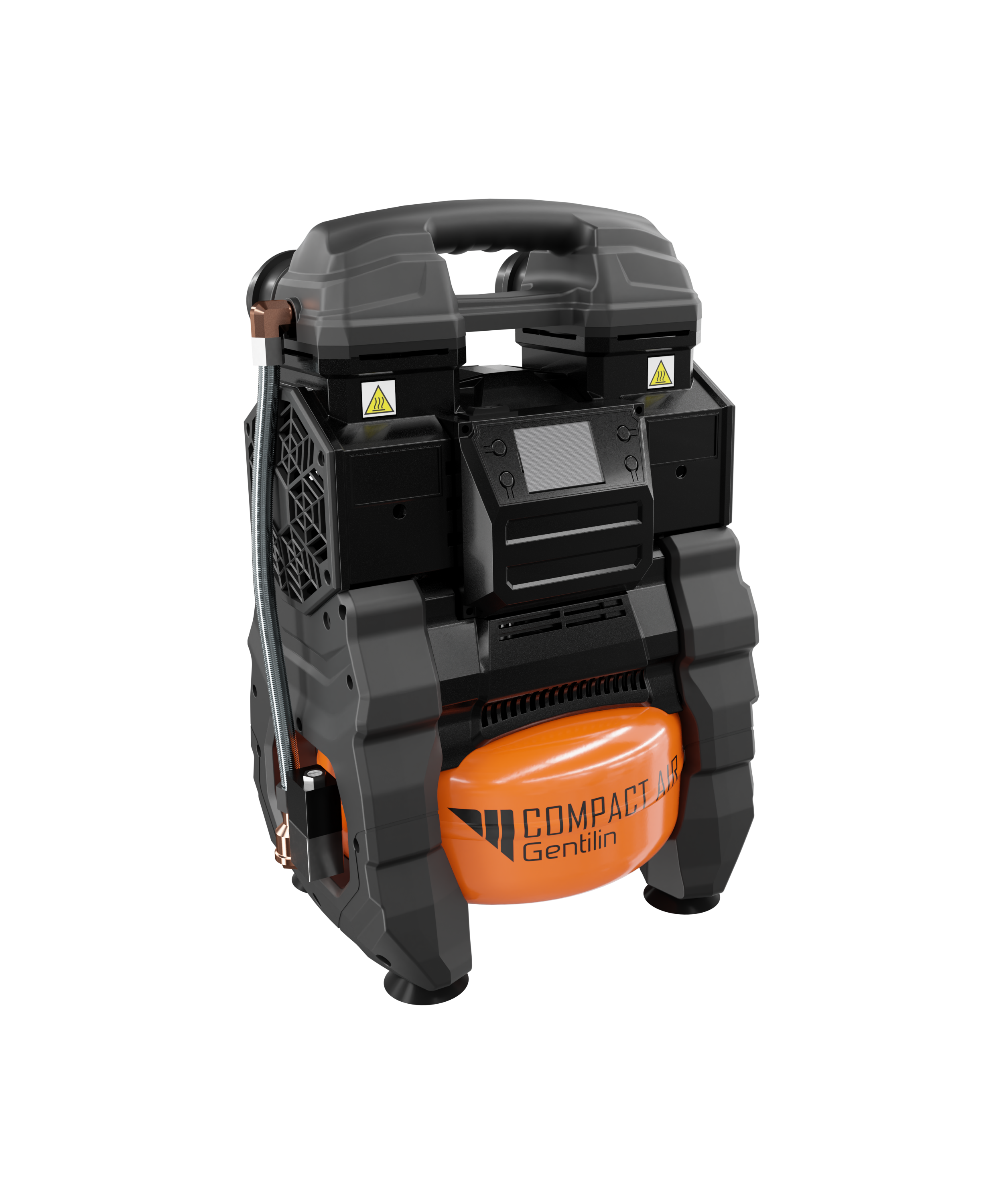 Polaris DC100 Silent, 9 bar Batterikompressor 5 l. tank, 69 db(A).