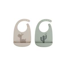 Lalee silikon haklapp, sand/green