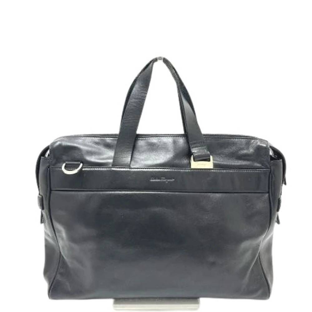 Salvatore Ferragamo Pre-owned - Pre-owned Tote Bag Vintage - Herr - ONE Size - Läder