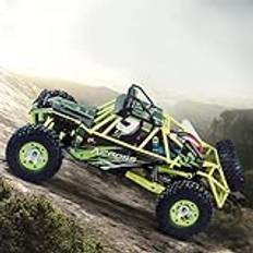 GuliTech High-Speed RC Car 12427 12428 2.4G 1:12 4WD Crawler Remote Control RC Car With LED Light Two Battery Buggy Vehicle Trucks Toys Kid (12427 2 * 1500)
