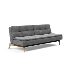 Innovation Dublexo Sovesofa (563 Twist Charcoal, Eik Oak)