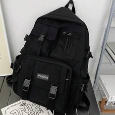 Back-To-School/Graduation Versatile Large Capacity Minimalist Elegant Backpack For Travel, Shopping, Commute - Black - one-size