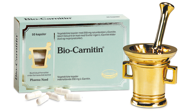 Bio-Carnitin 250 mg - 50 kapsler