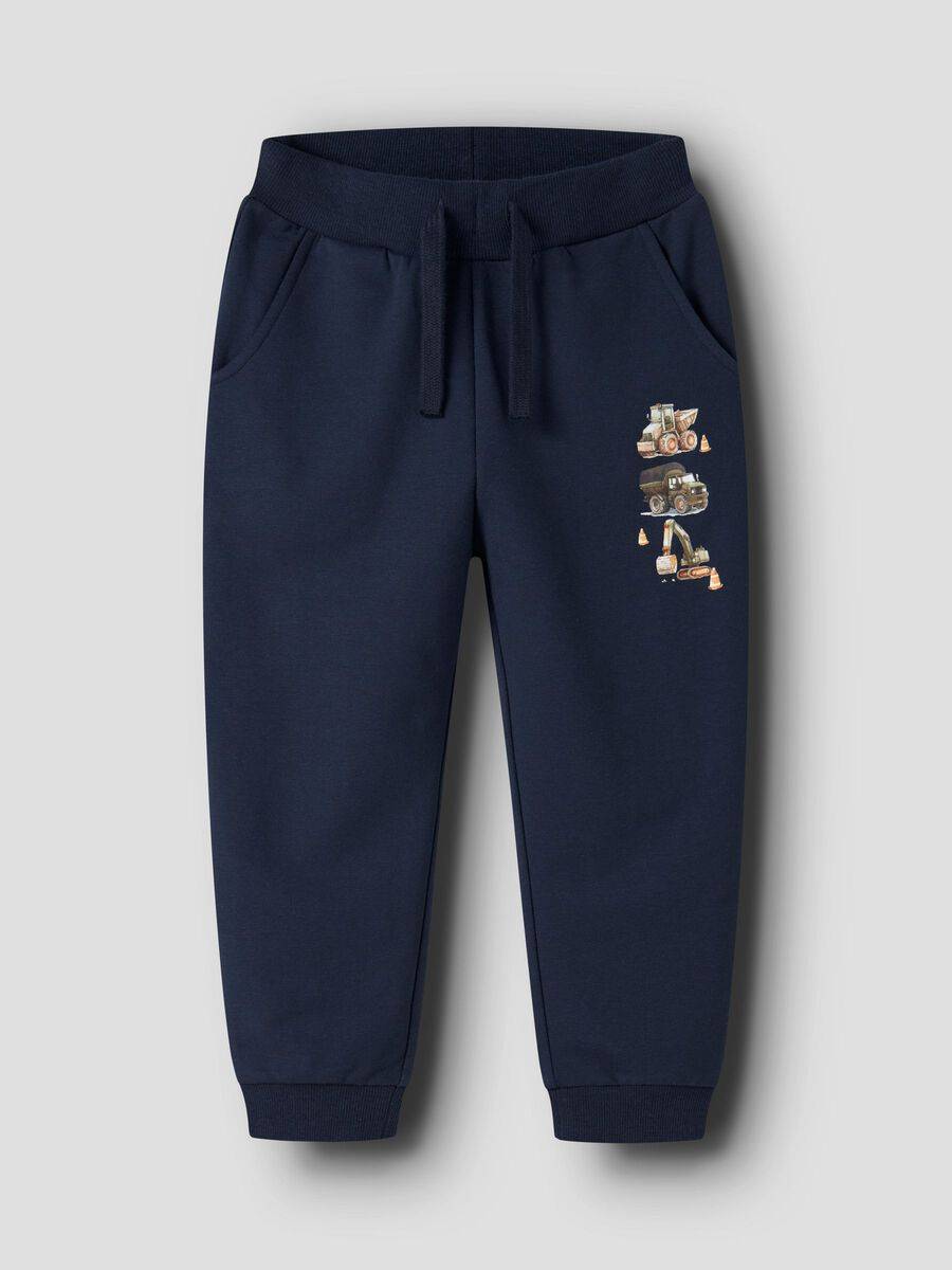 Normal Passform Sweatpants - Blå - 110