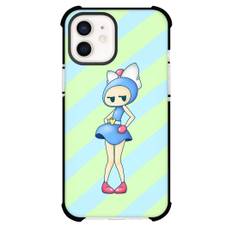 Bomberman Aqua Phone Case For iPhone Samsung Galaxy Pixel OnePlus Vivo Xiaomi Asus Sony Motorola Nokia - Bomberman Aqua Bomber Standing On Skyblue Mint Green Background