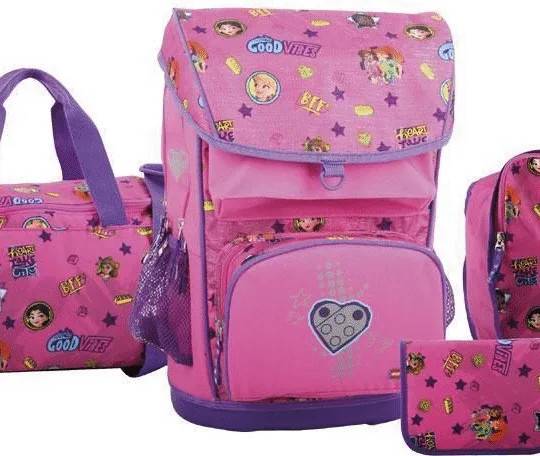 Lego Skolväskor Good Vibes Skolryggsäck Set 4 Delar Lego Bags Skolryggsäck 141915