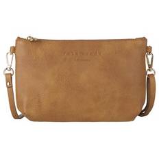 Rosemunde RBAndora Lille Combi Clutch Nutbrown/Gold B0222-6634