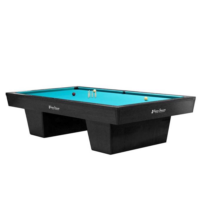 1/4 match Super Søgaard keglebillard sort - 50 mm & varme