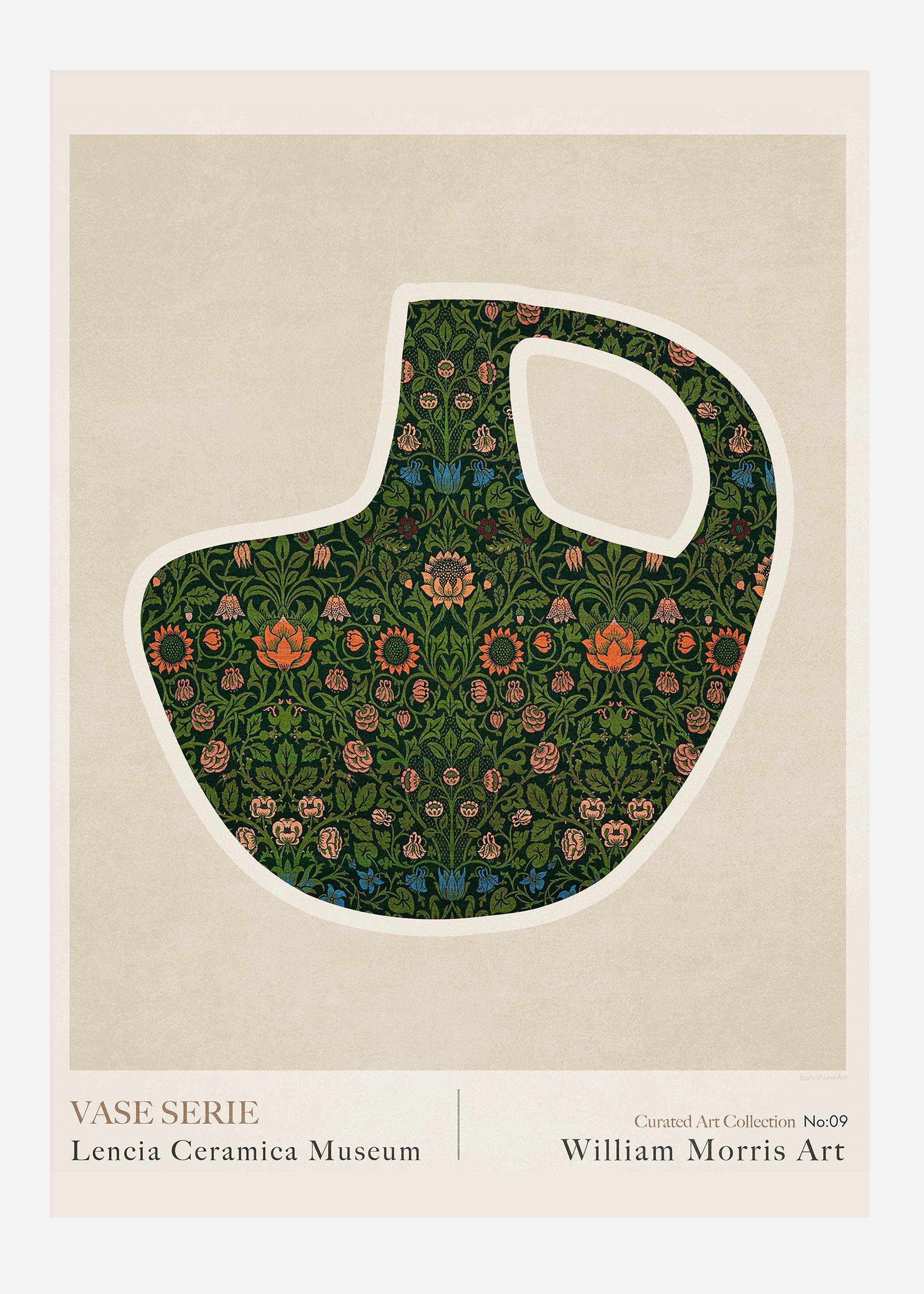 William Morris Greek 09 Canvastavla (50x70 cm)