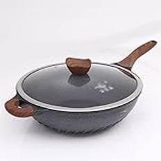 Non-Stick Stekpanna Matlagning Induktionshäll Gasol Stekpanna Multifunktionell Stekpanna Stekpanna Köksredskap