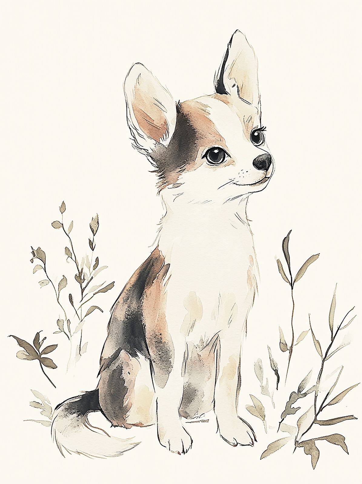 Poster - Chihuahua valp