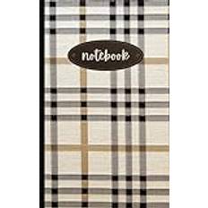 Classic Plaid Christmas Journal | Wide Ruled Notebook | 4 x 6", 80 Pages | Christmas gift for teacher, student, wife, mom, aunt, grandmother | Stocking Stuffer, gift basket item - Pocketbok