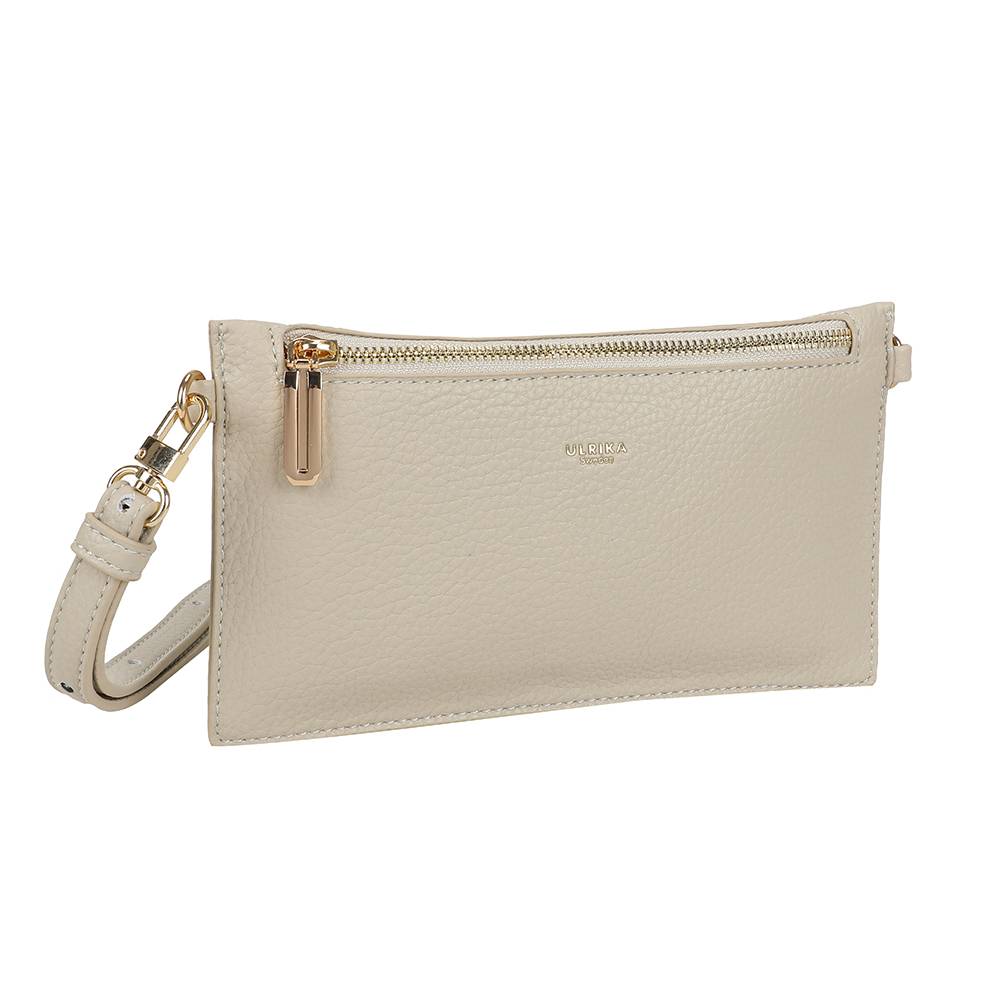 Ulrika Design Sweden Bar - Liten Handväska Beige