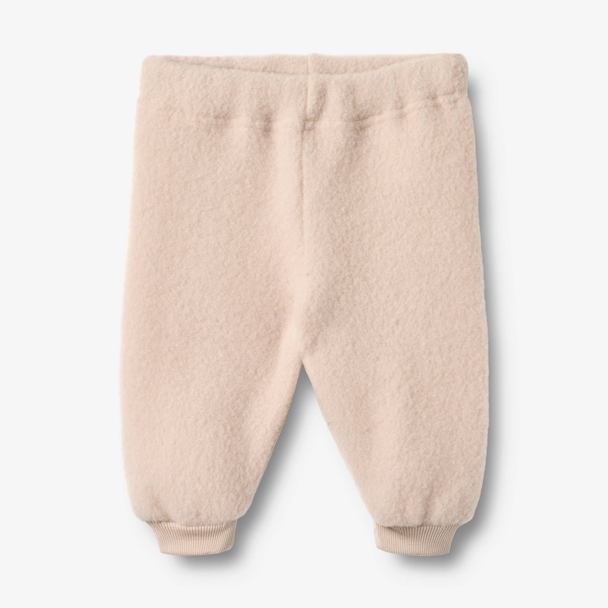WHEAT® - Uld Fleece Bukser Kinnie - pale lilac - Str 68.