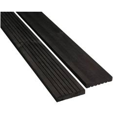 Terrassebrædder 28x145x2500 mm antracit fyrretræ