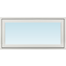 Svenska Fönster SF överkantshängt fönster 1180x580mm 1-luft, insida trä utsida trä, 3-glas  (12x6)