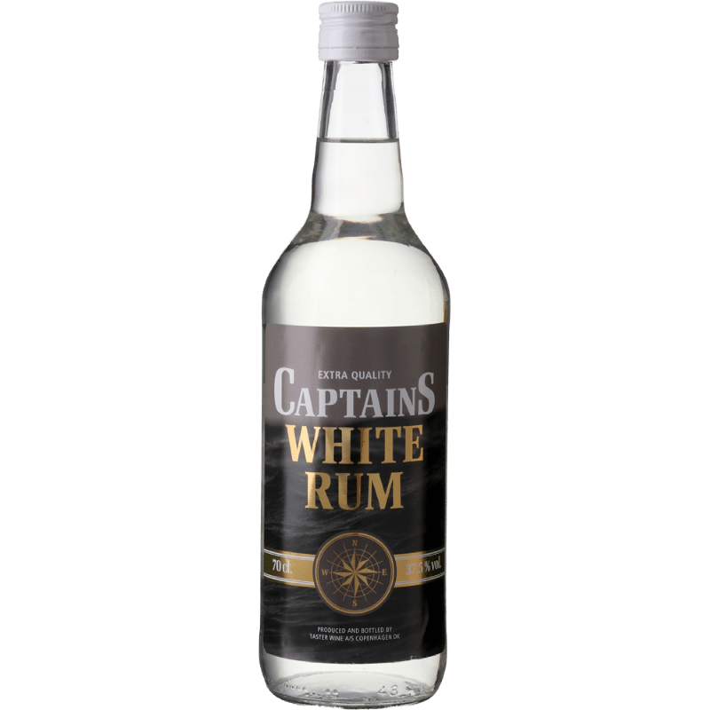 Captains White Rum 37,5% 70 cl