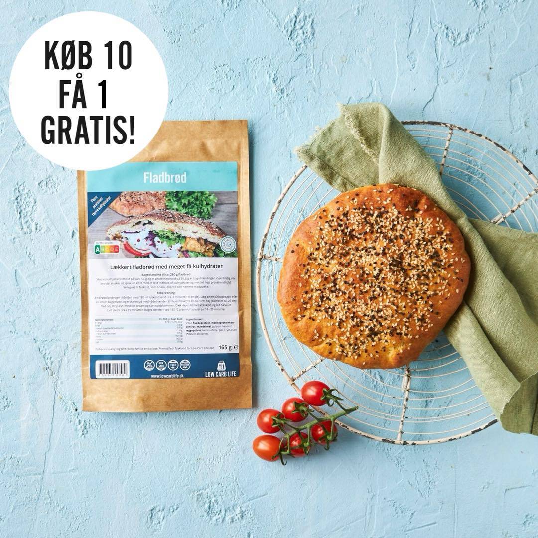 Fladbrød / pitabrød, brødmix