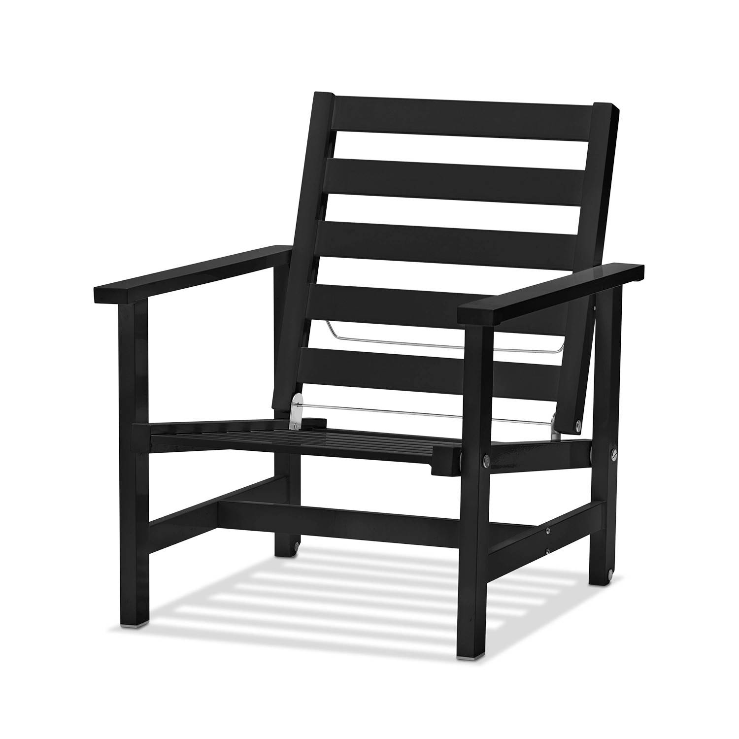 Fåtölj 05 svart aluminium - Svart