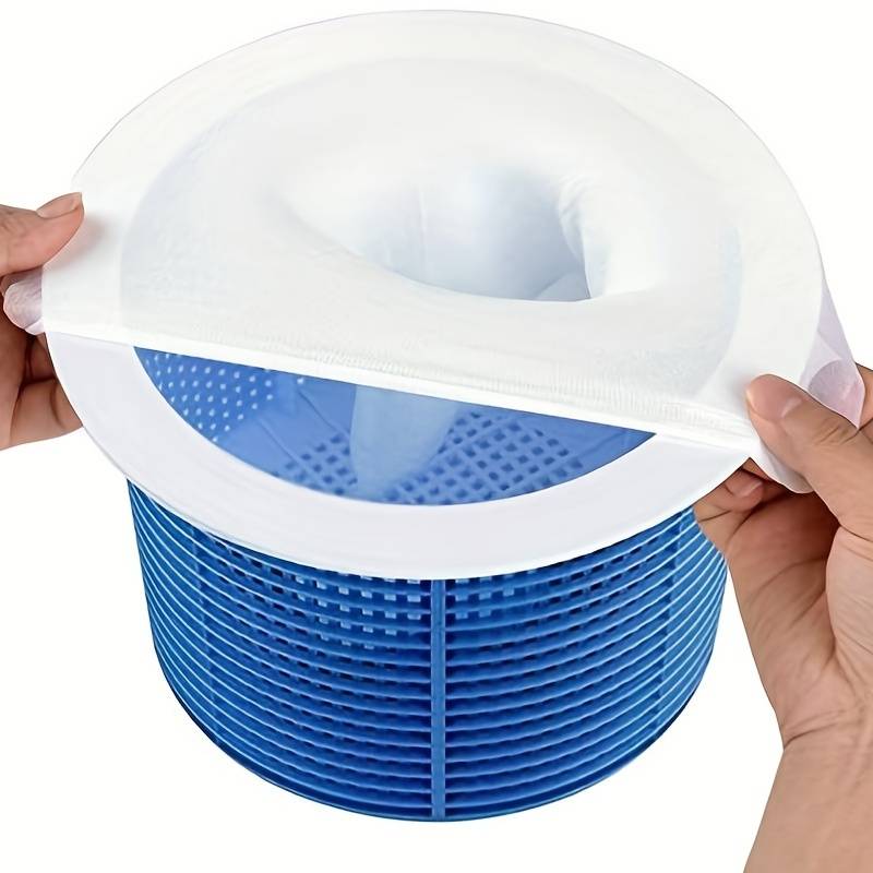 10pcs Swimming Pool Skimmer Socks Home Appliance Nylon Mesh Filters Baskets Skimmers Swimming Pool Cleaning Tool Accessories