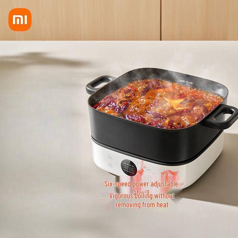 Xiaomi Mijia 6L Elektrisk Hot Pot & Multikokare CN-kontakt (adapter ingår)