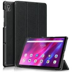 Lenovo Tab K10 ZA8R/ZA8N - Tri-Fold læder cover med Wake up/sleep funktion - Sort