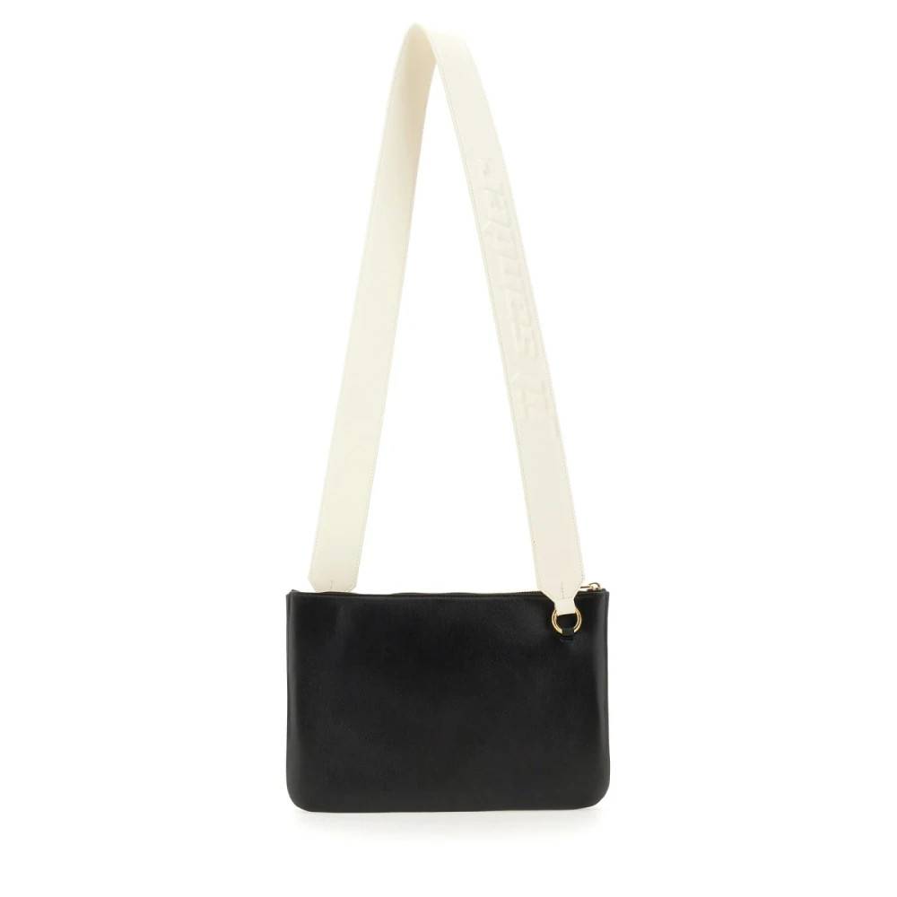Jil Sander Link Shoulder Bag - Tasker - Dame - Sort - ONE SIZE - Uld