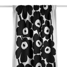 Marimekko Unikko Svart/Vit Gardin