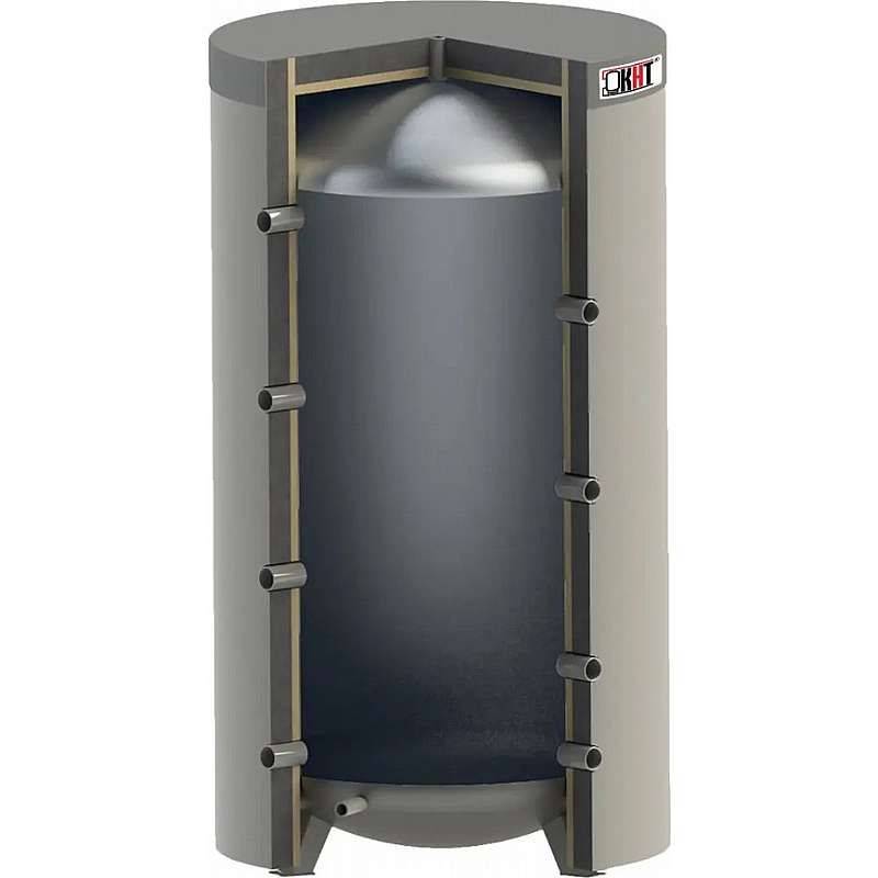 Akkumuleringstank isoleret ø1772x596mm - 10000L