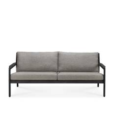Ethnicraft - Jack Outdoor Sofa - Teak Black/Mocha - 2 Seater - Utomhussoffor