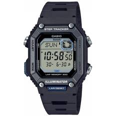 Casio Timeless WS-B1000-1AVEF - Herr - 41 mm - Digital - Quartz - Plexiglas - Black (41 mm)