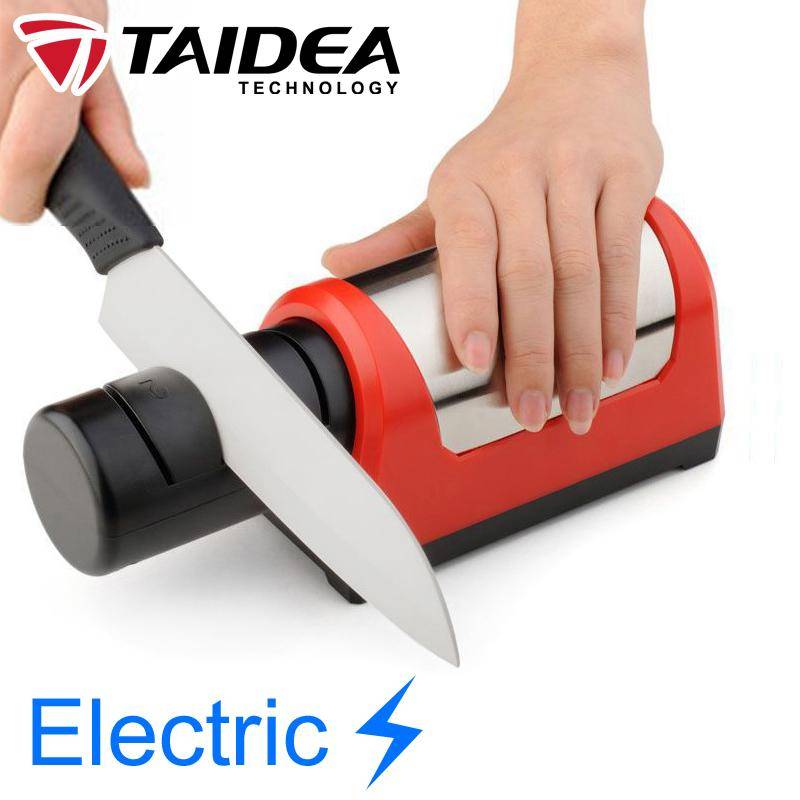 TAIDEA  [Elektrisk]  Knivslipare Slipsten Professionell 600/1000# Diamant Keramik köksmaskiner för slipning TG1031