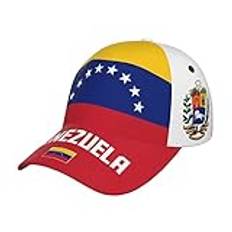 Hattar Venezuela Venezuelians flagga enkel basebollkeps rem spänne sporthatt unisex sportkeps för vuxna, män, kvinnor, Basebollkeps 223, M