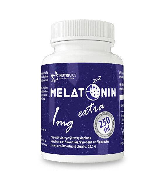 Nutricius Melatonin extra 1 mg 250 tablets