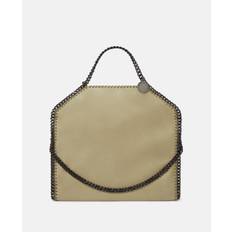 Stella McCartney - Falabella Fold-Over Tote Bag, Woman, Clotted cream