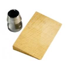 Mega wedges for trunnions set of: FI=18MM METAL BAND + Wooden wedge (kiler til tappen sæt af: FI=18MM METAL BAND + Wooden wedge) - 12958