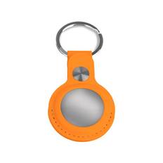 SOMMERUDSALG - Airtag Nøglering - Læder - Orange