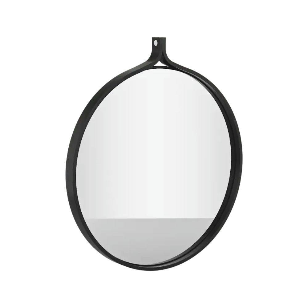Swedese Comma Rundt Spejl Black
