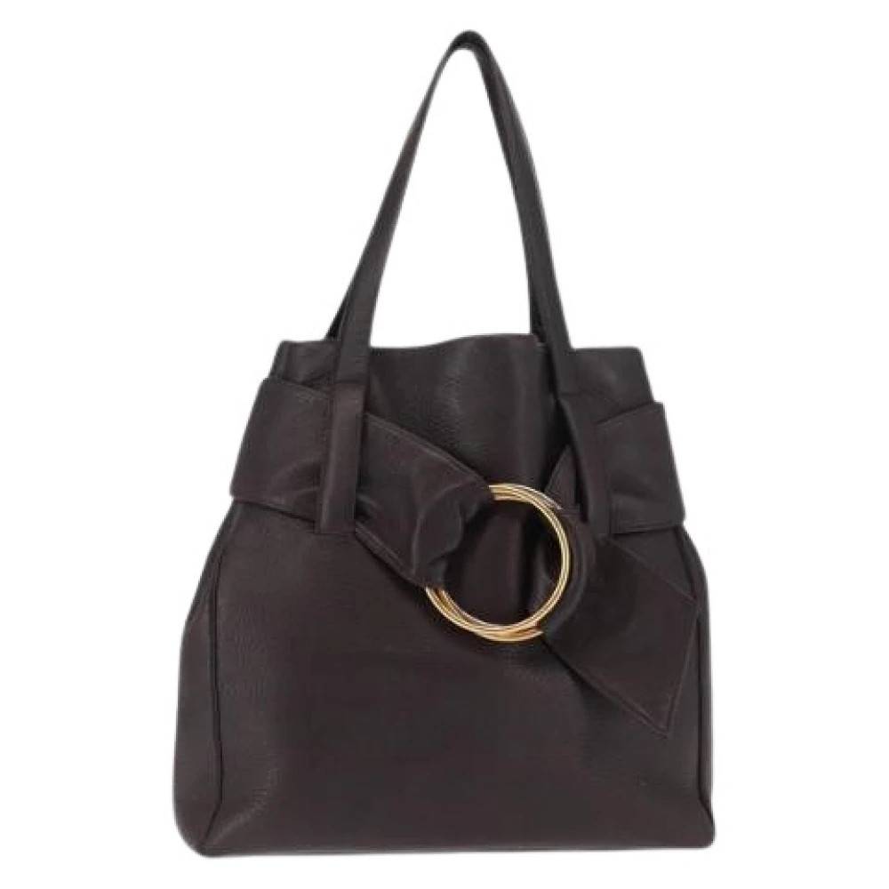 Cartier Vintage - Pre-owned Leather Tote Vintage - Dam - ONE Size - Läder