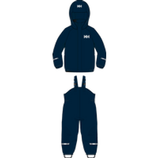 Helly Hansen Bergen Fleece Pu Rainset 2.0 - Regnjacka - Børn Navy 2 Child's height 92 cm