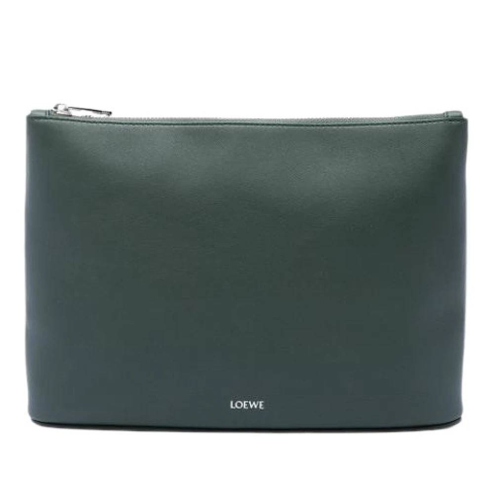 Loewe Pre-owned - Pre-owned Läder Clutch Vintage - Dam - ONE Size - Läder
