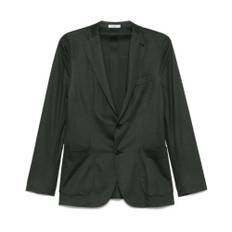 Boglioli, Jacka, Herr, 2Xl, Kashmir, Grön Kasmir Silk Blazer Skräddarsydd Passform - green (2XL)