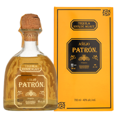 Patron Anejo 70cl  Gold Tequila med gaveæske