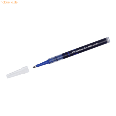 12 x Tombow Tintenrollermine BK-LP 0,7mm blau