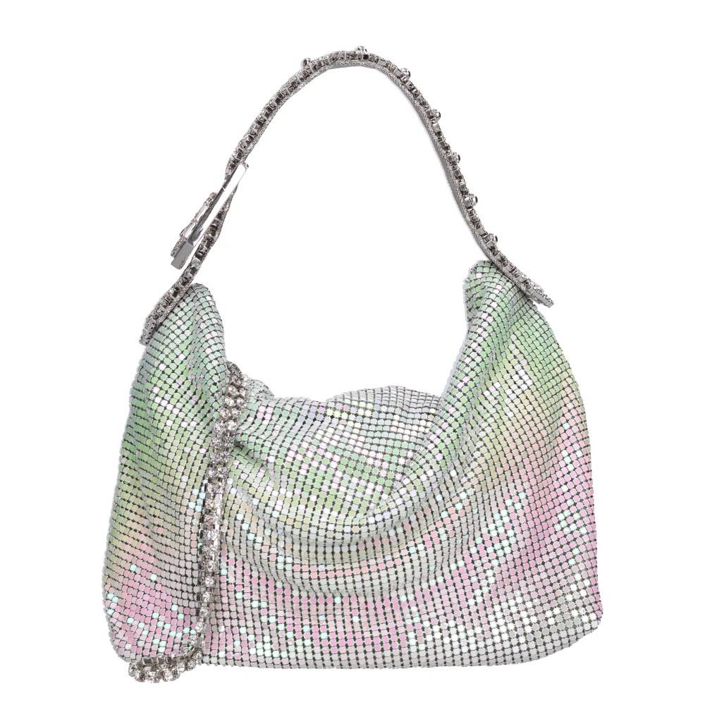 GEDEBE Jill Metal Mesh Mini Bag - Tasker - Dame - Flerfarvet - ONE SIZE - Uld
