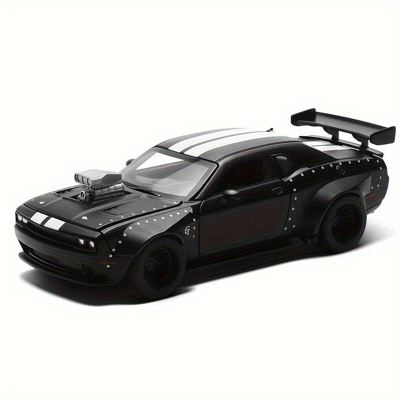 TEMU Cca 1:36 Scale For Challenger Diy Kit - Alloy, & Pull-back Action, Collectible Model Toy - Halloween & Christmas Gifts For Winter Ramadan Mubarak