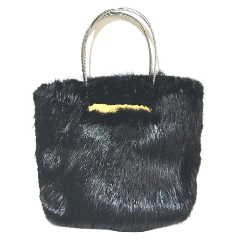 Balenciaga Vintage Pre-owned Laeder balenciaga-tasker - Vintage - Dame - Sort - ONE SIZE - Tyl