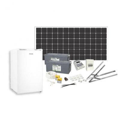 Solcellspaket 200W med kylskåp 70l Sunwind