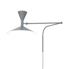 Nemo Lampe de Marseille Vägglampa Matt Grå - Matt grå