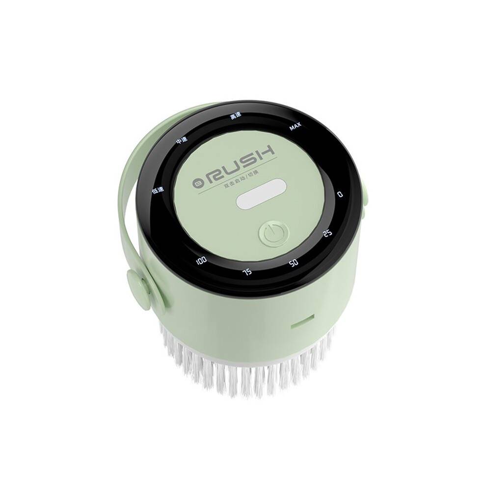 Wireless Handheld Multifunctional Cleaning Brush for Kitchen and Bathroom, 5-in-1 Electric Dishwasher Brush Green